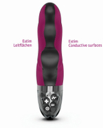 Черный вибратор-кролик с электростимуляцией Hop Hop Bob - 16 см. (Цвет: черный)