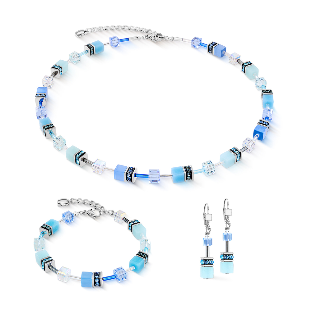 Колье Coeur de Lion Aqua-Blue 2838/10-2007