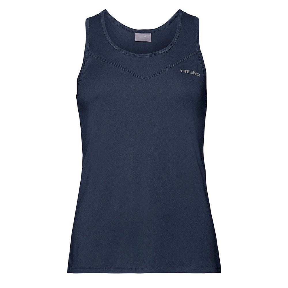 Майка женская HEAD Easy Court Tank Top 814560-DB-XL, размер XL, темно-синяя