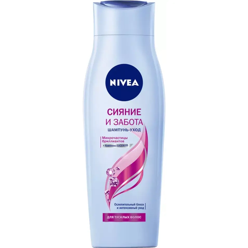 Nivea Шампунь Сияние и забота 250мл