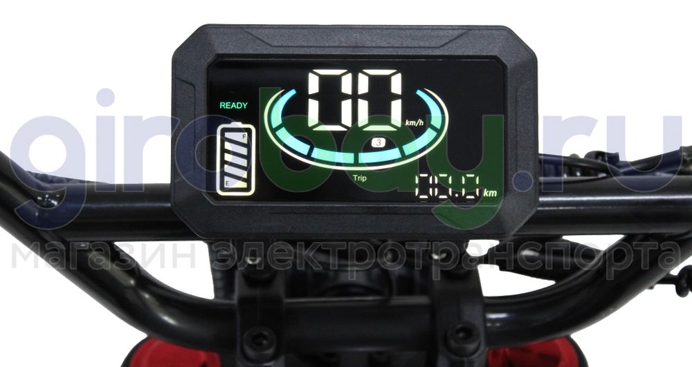 Электромотоцикл IKINGI WISH 01 1500W (52V/30Ah) - Оранжевый фото №12