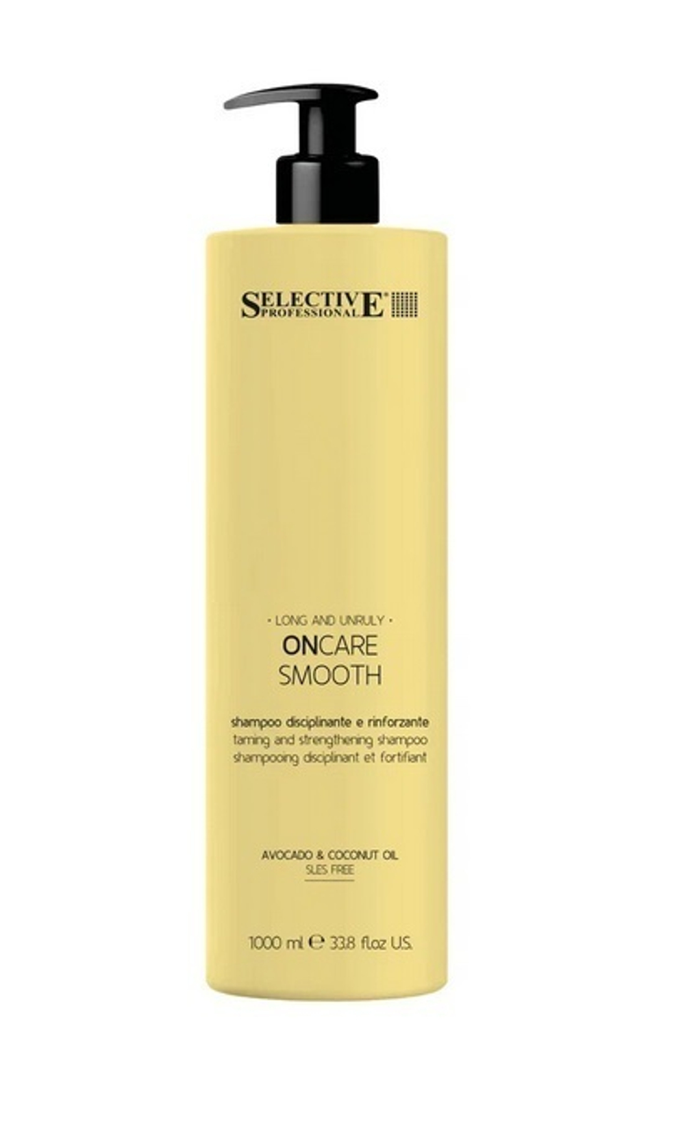 On Care SMOOTH Разглаживающий шампунь Selective, 1000мл