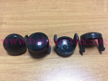 Кнопка ручки Peg-Perego Culla черная