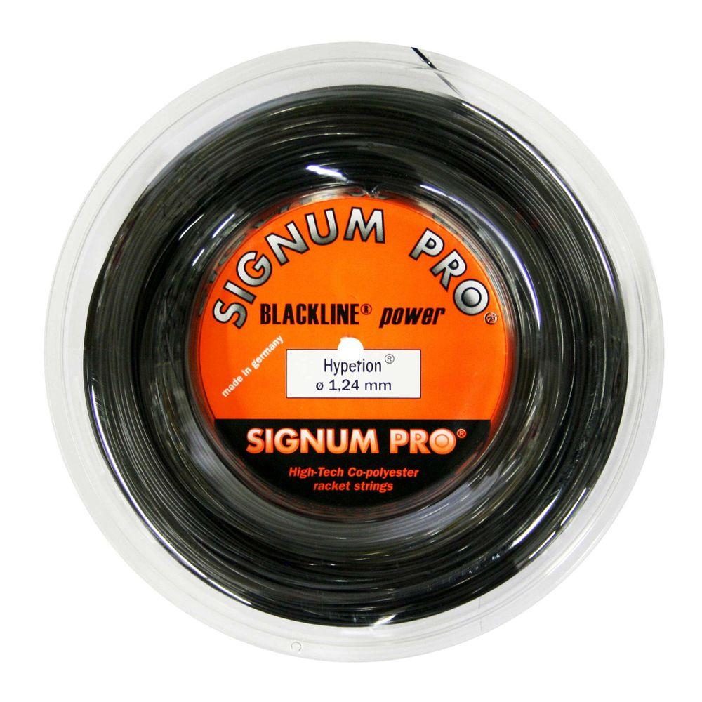 Струны теннисные Signum Pro Hyperion String Reel 200m - Black