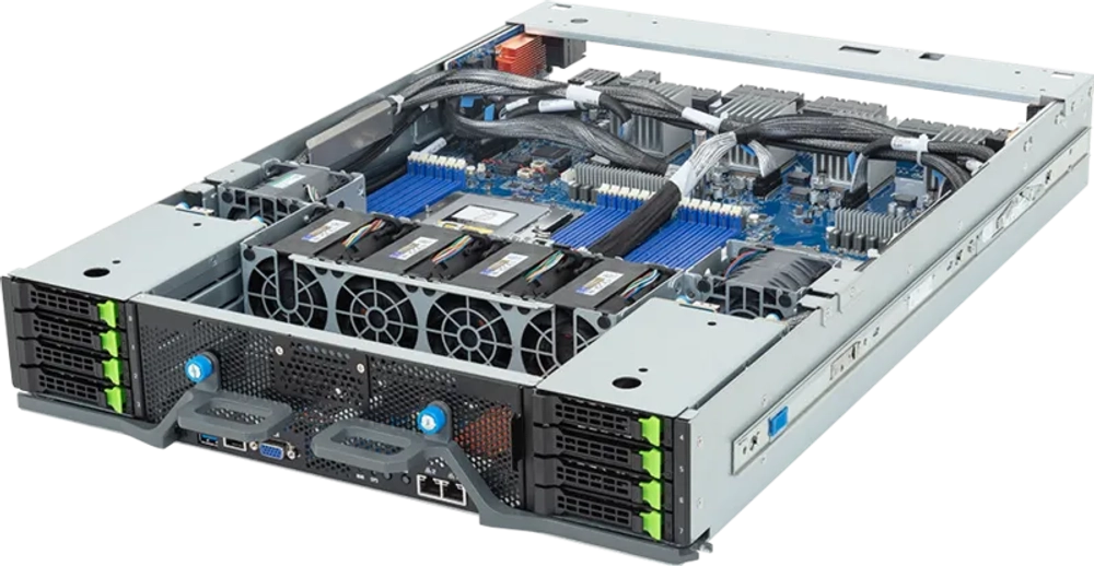 AI Server - AMD EPYC™ 9005/9004 - 8U DP NVIDIA HGX™ H200