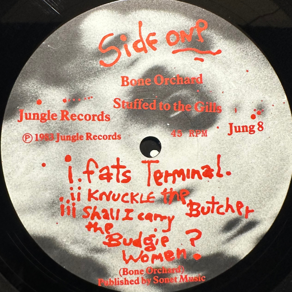 Bone Orchard - Stuffed To The Gills (Англия 1983г.)