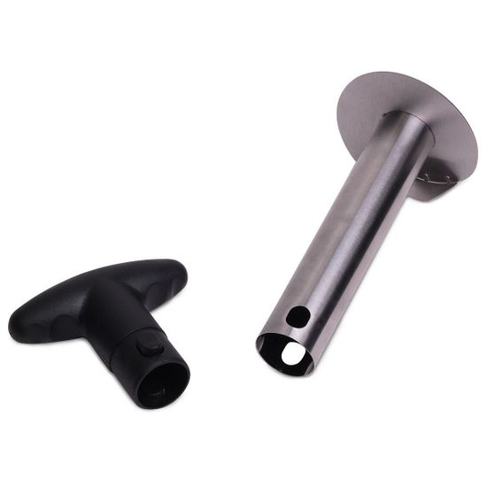 Нож для ананаса 24х8,5 см. Kamille KM 7791 из нержавеющей стали