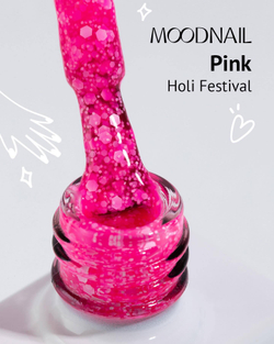 Гель-лак MOODNAIL Holi Festival Pink, 10г