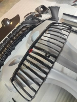 Широкий карбоновый обвес для Bentley Continental GT GTC 2018-2024 Бентли Континенталь