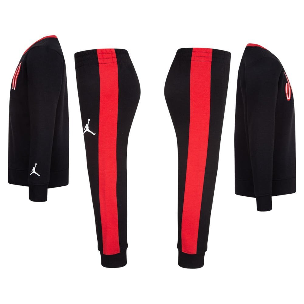 Баскетбольная детская толстовка Jordan Mj Mvp Statement Flc Set Black