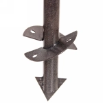 Бур ручной D-150мм, длина 1м