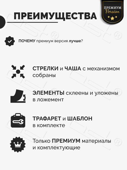 Настенные 3D часы Rome Wall