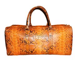 Дорожная сумка из кожи питона BG-205