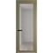 Алюминиевая дверь 1AGP шампань стекло матовое