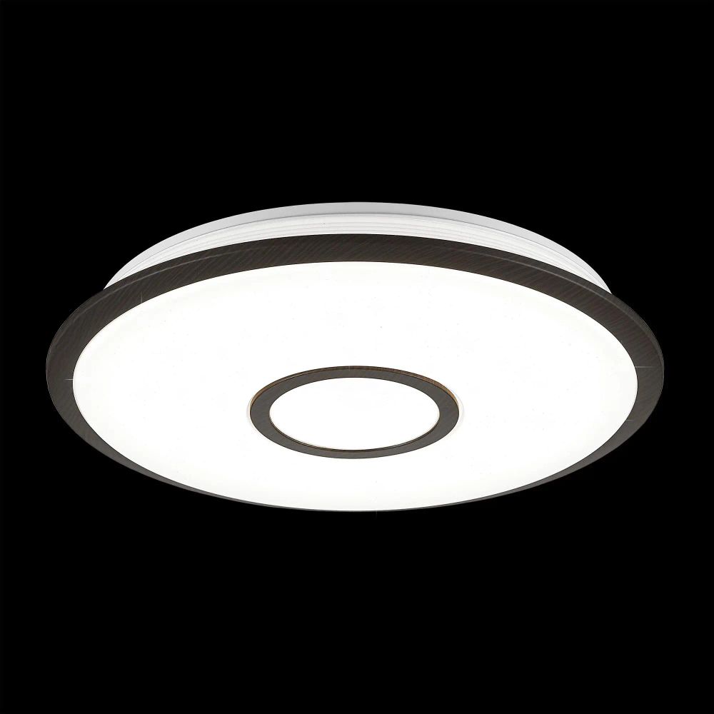 Citilux Старлайт Смарт CL703A45G Умная люстра Венге