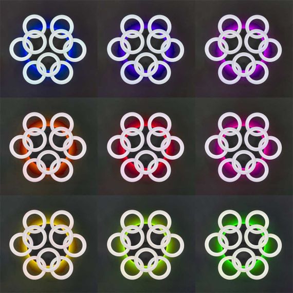 Потолочная светодиодная люстра Citilux Паркер Смарт CL225A190E