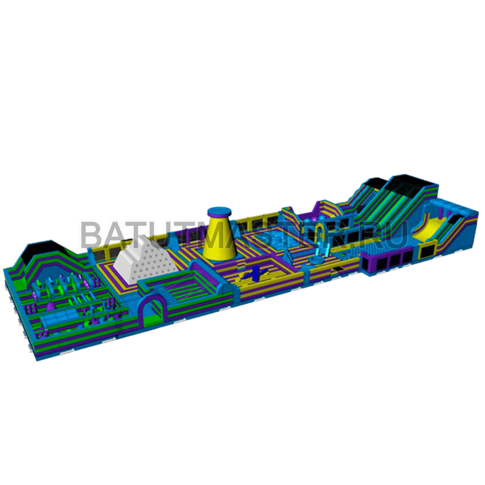 Надувной парк "Полоса приключений"