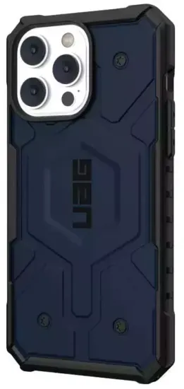 Чехол с поддержкой MAGSAFE Uag Pathfinder для iPhone 14 Pro 6.1", цвет синий (Mallard)