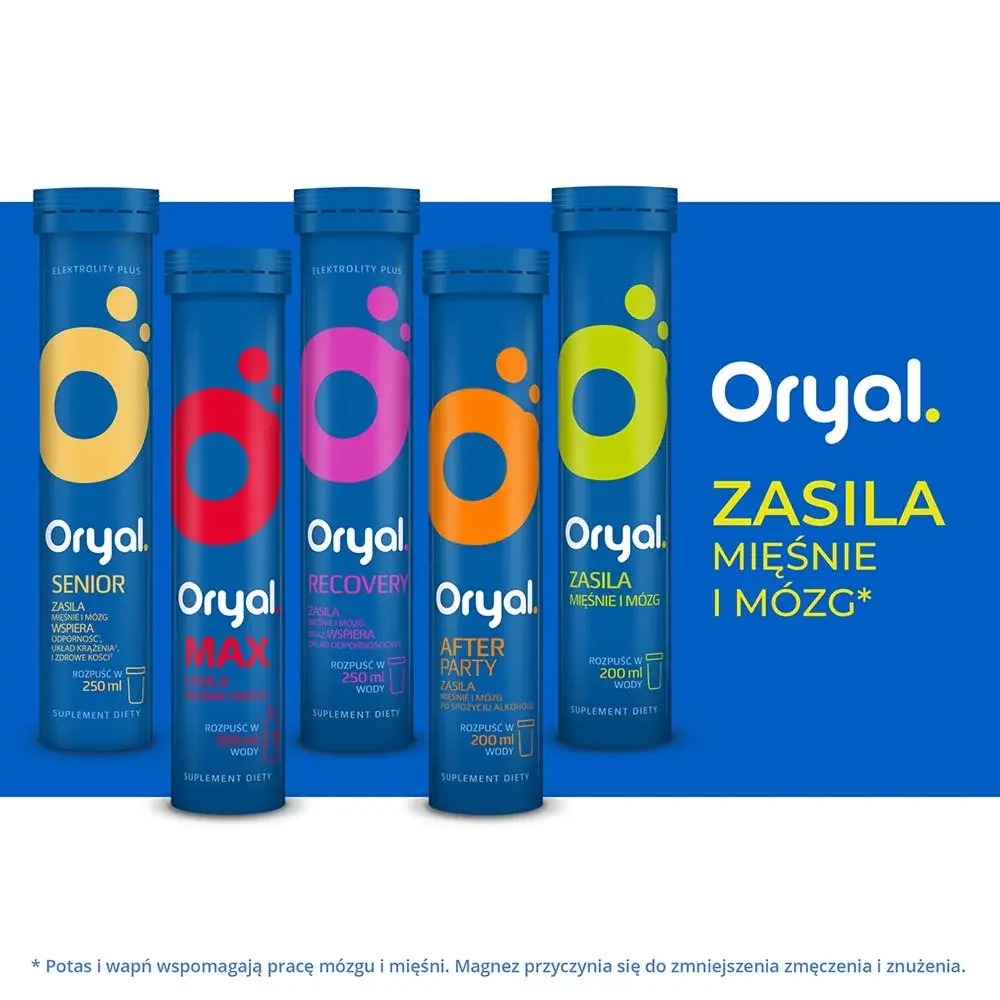 Oryal Senior - 20 шипучих таблеток