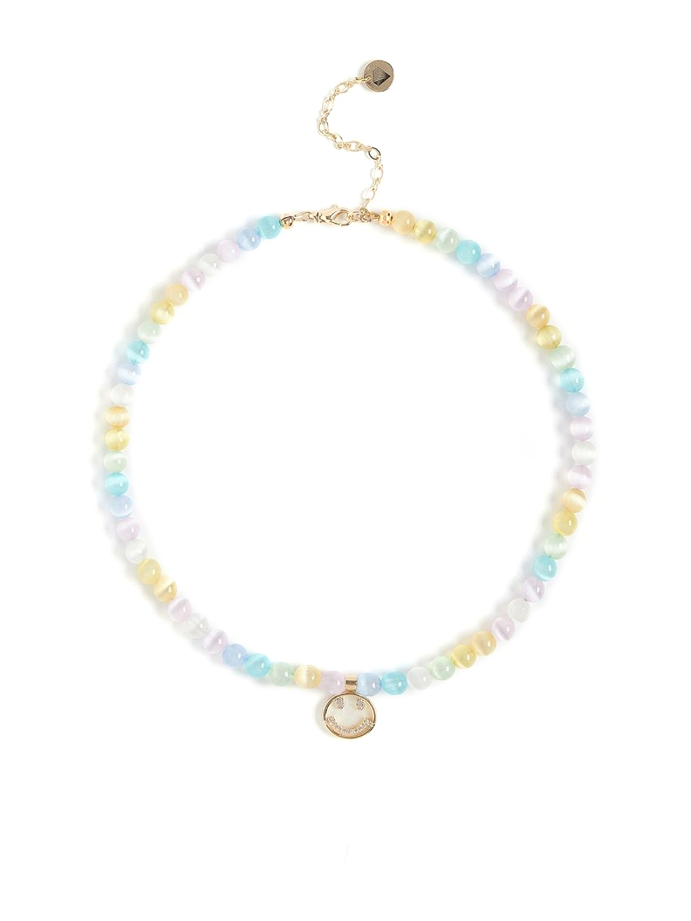 Чокер "Kill My Mind" из селенита Gold