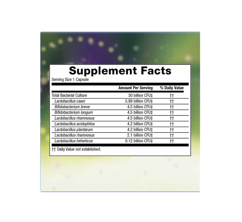 Webber Naturals Полный пробиотик, 75 вегетарианских капсул
