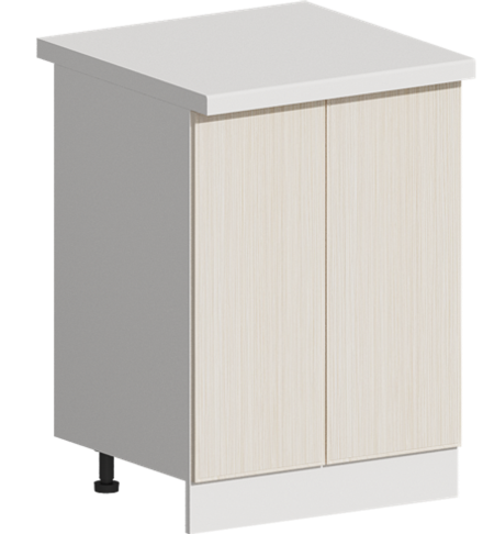 Кухня Модуль ШН 600 Графит / Дуб крафт