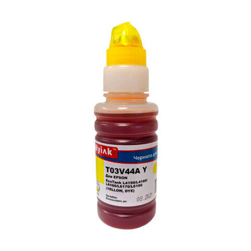 Чернила для EPSON EcoTank (101) L4150/L4160/L6160/L6170/L6190 (70мл, yellow, Dye) T03V44A MyInk