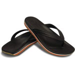 Шлепанцы Crocs Retro Flip Espresso / Pumpkin