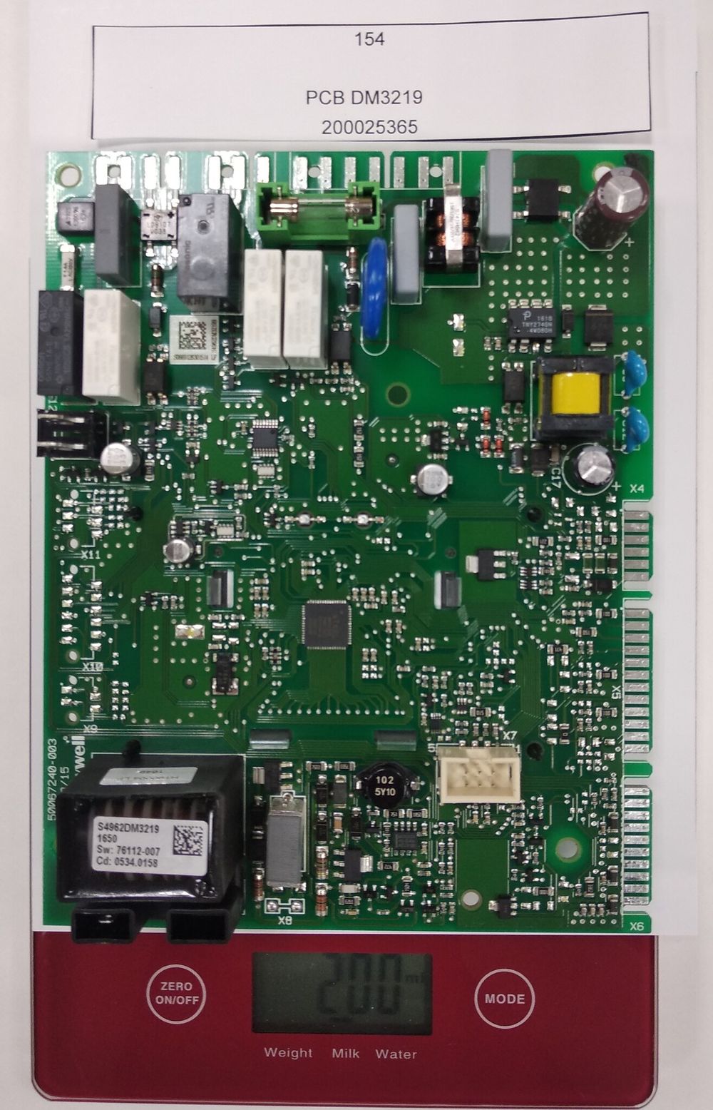 200025365 Электронная плата управления для котла Baxi Eco Nova