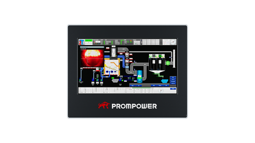 Панель оператора PROMPOWER PH1. Диагональ 10,2 Экран TFT разрешение 1024*600. Встроенный Ethernet.  Ethernet/RS232,RS422/RS485.