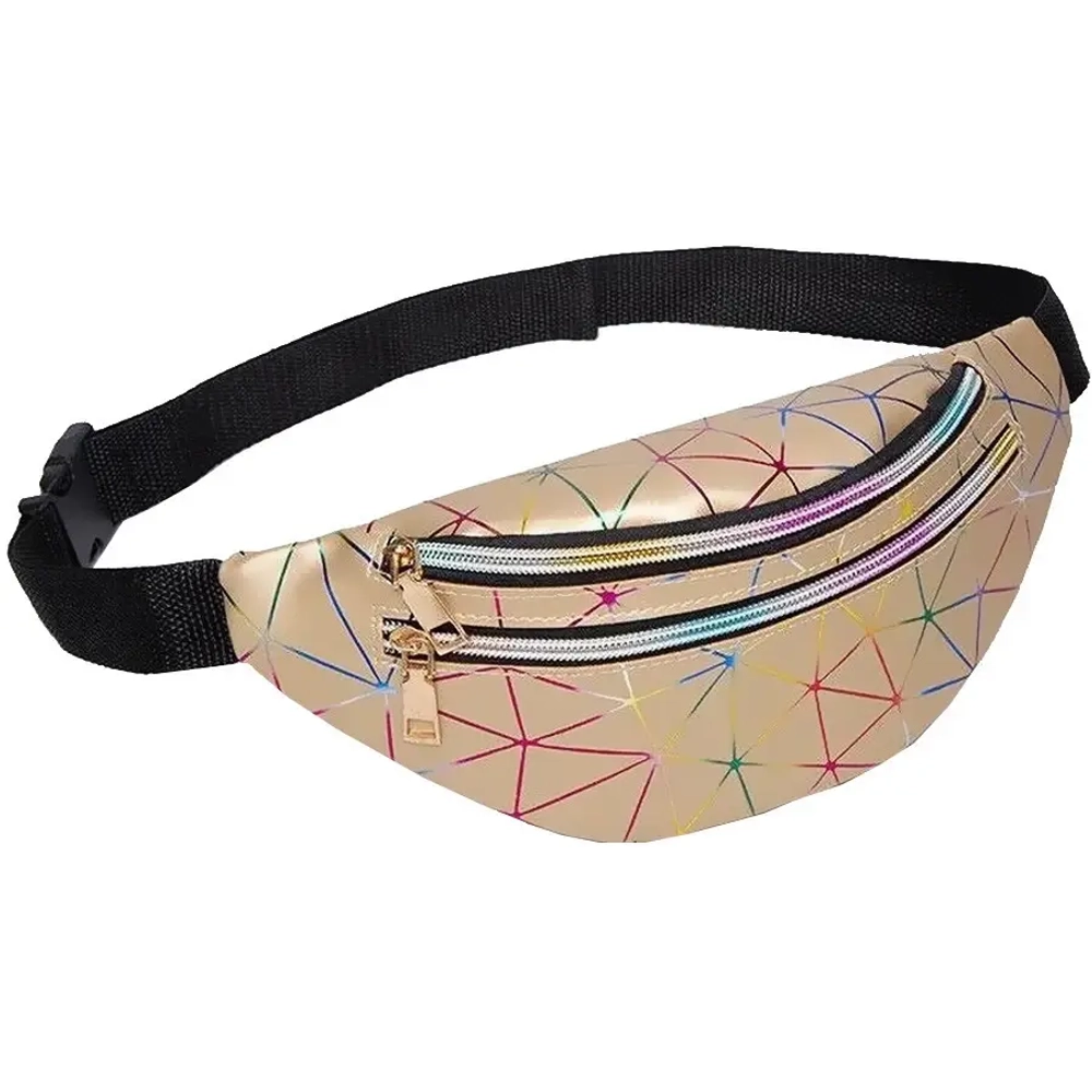 Сумка на пояс «Harizma», цвет золото, 31*12 см