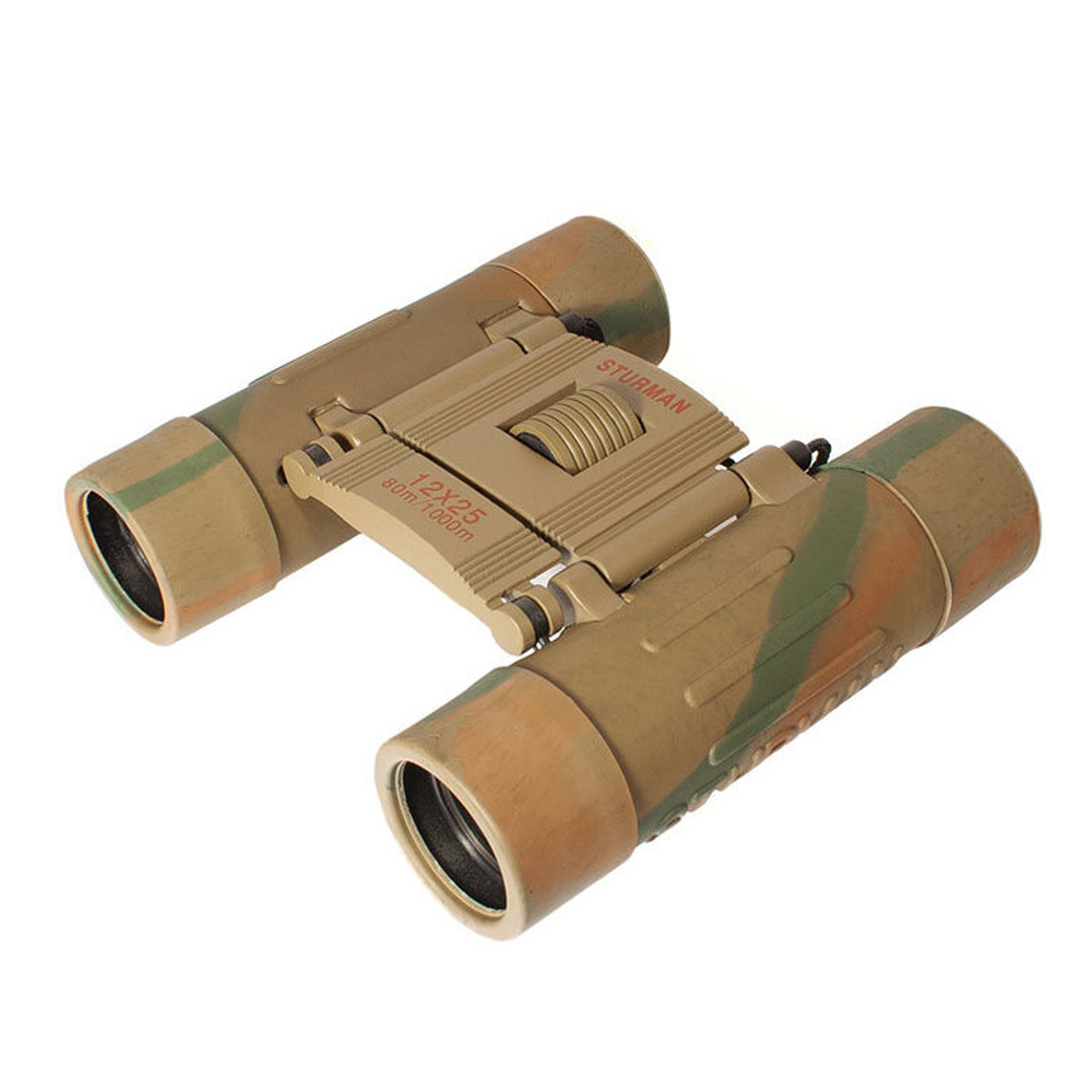 Бинокль STURMAN 12x25, зеленый