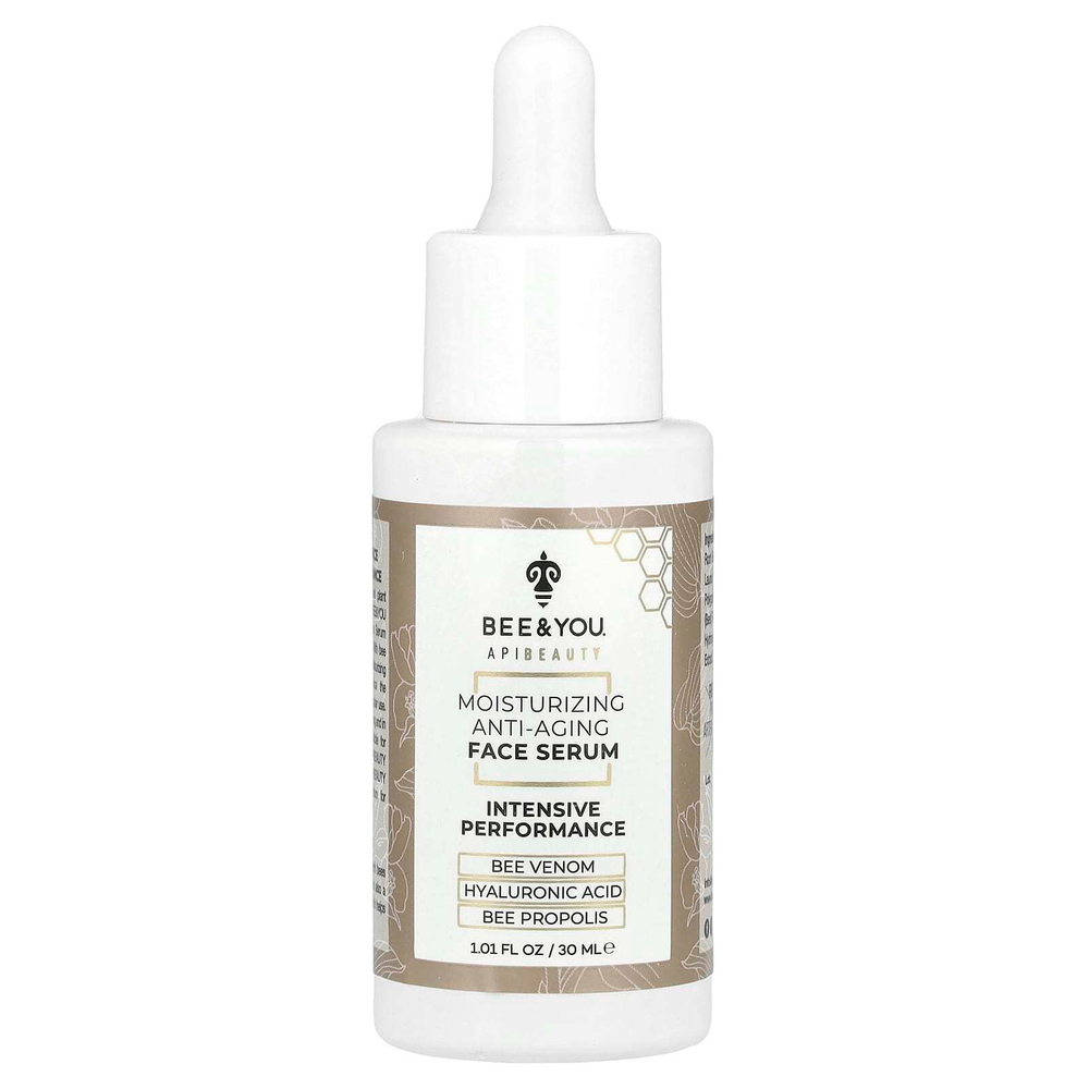Bee & You, Увлажняющая антивозрастная сыворотка для лица, 30 мл (1,01 жидк. Унции)