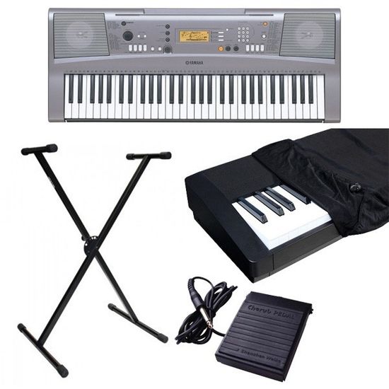 Набор YAMAHA PSR-R300 + подставка  педаль  накидка