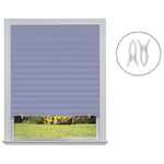 Шторы-плиссе самоклеящиеся 60*180см Skandi, цвет голубой