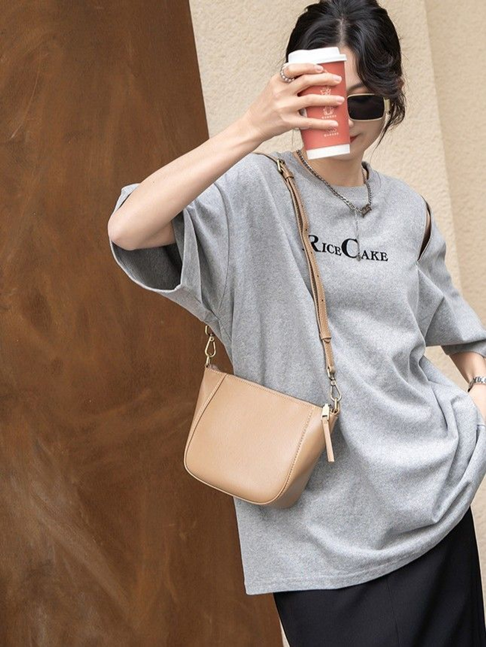 сумка женская натуральная кожа через плечо кросс боди маленькая