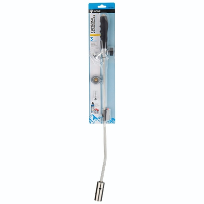 Горелка газовая кровельная ECOS TQ-8080 с длинной конструкцией, 3 типа соединения