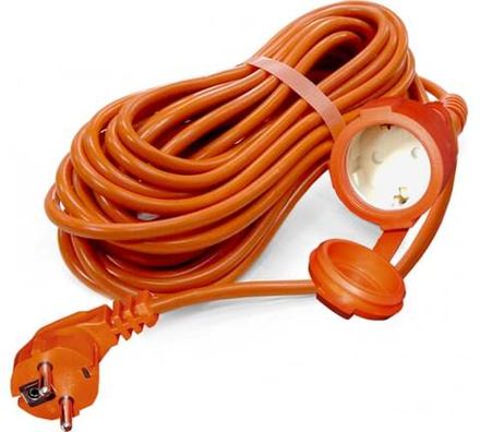 Удлинитель шнур "UNIVersal" УШ-16 IP-54 ПВС 3*1 1гн. з/к 40м