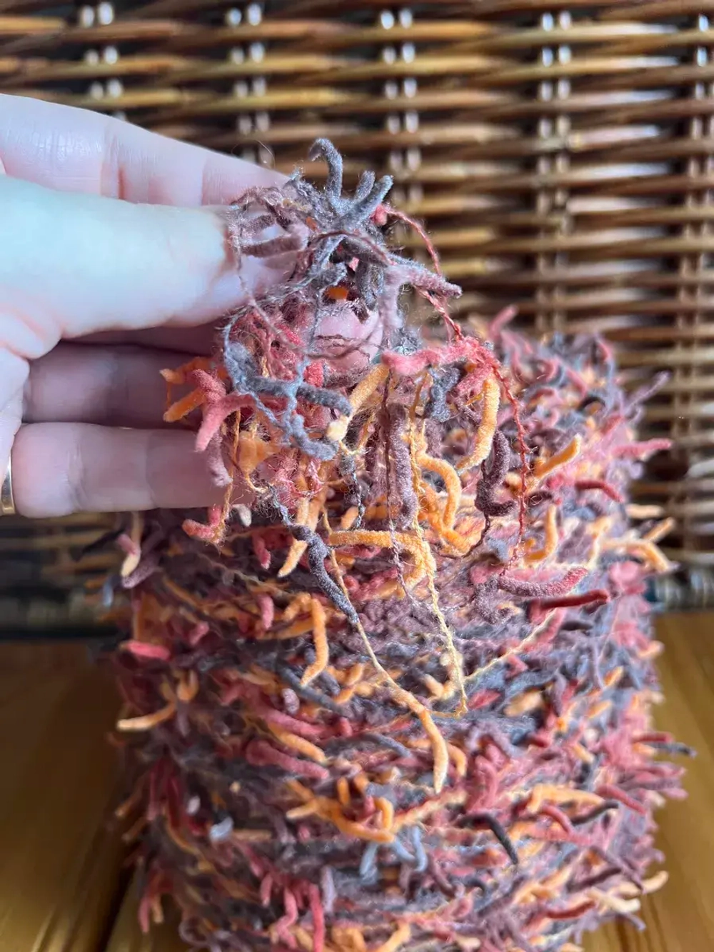 Пряжа Пальчики фантазийная декоративная 50g