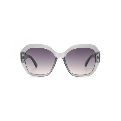 Солнцезащитные очки Dackor 606 Sea многогранник прозрачно-серые