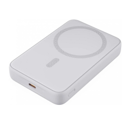 Внешний аккумулятор Aukey внешний аккумулятор Magnetic 10000 Qi White (APB-PB-MS04WH)