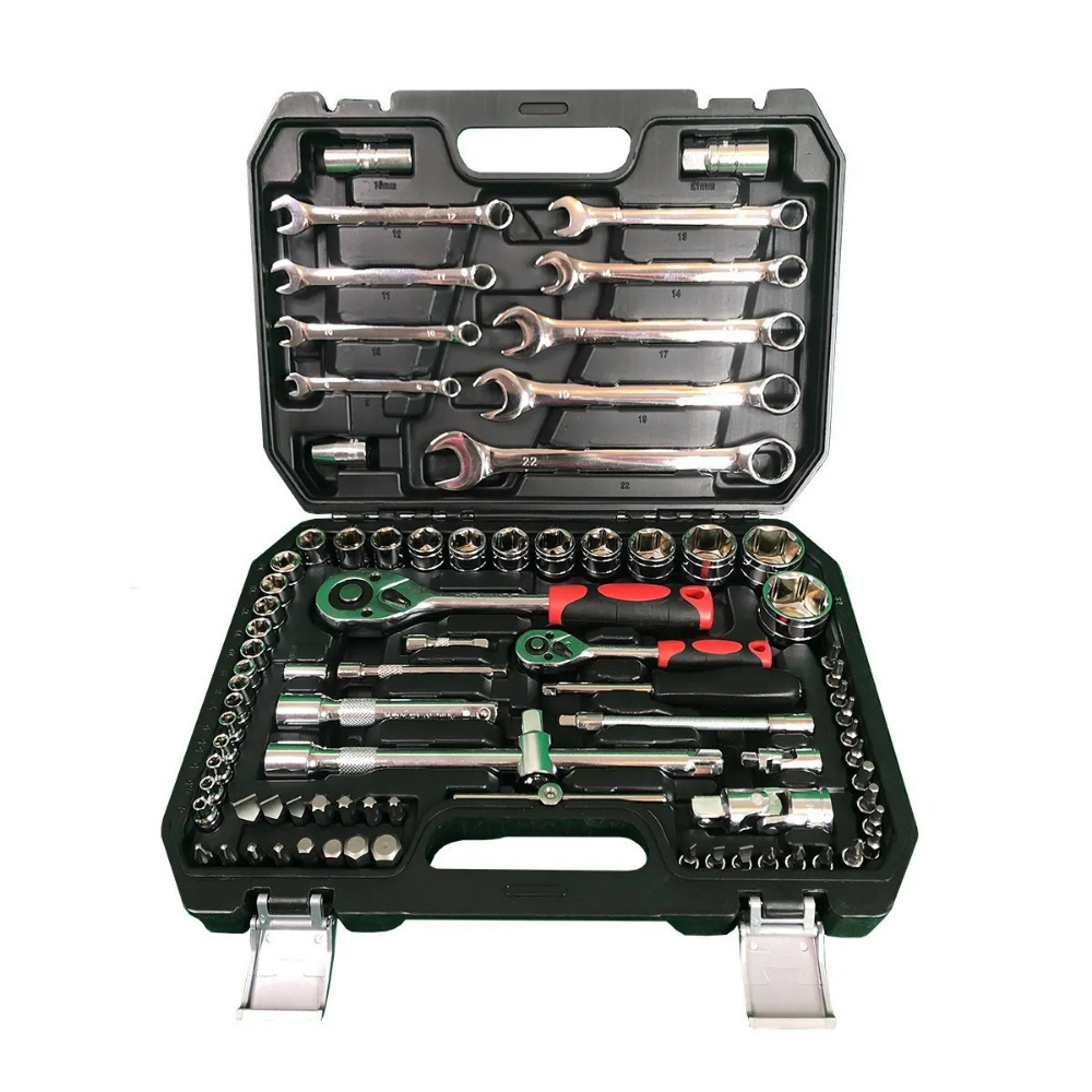 Набор инструментов HABCO 82 предмета в пластиковом кейсе, Набор ключей и головок, автомобильного инструмента