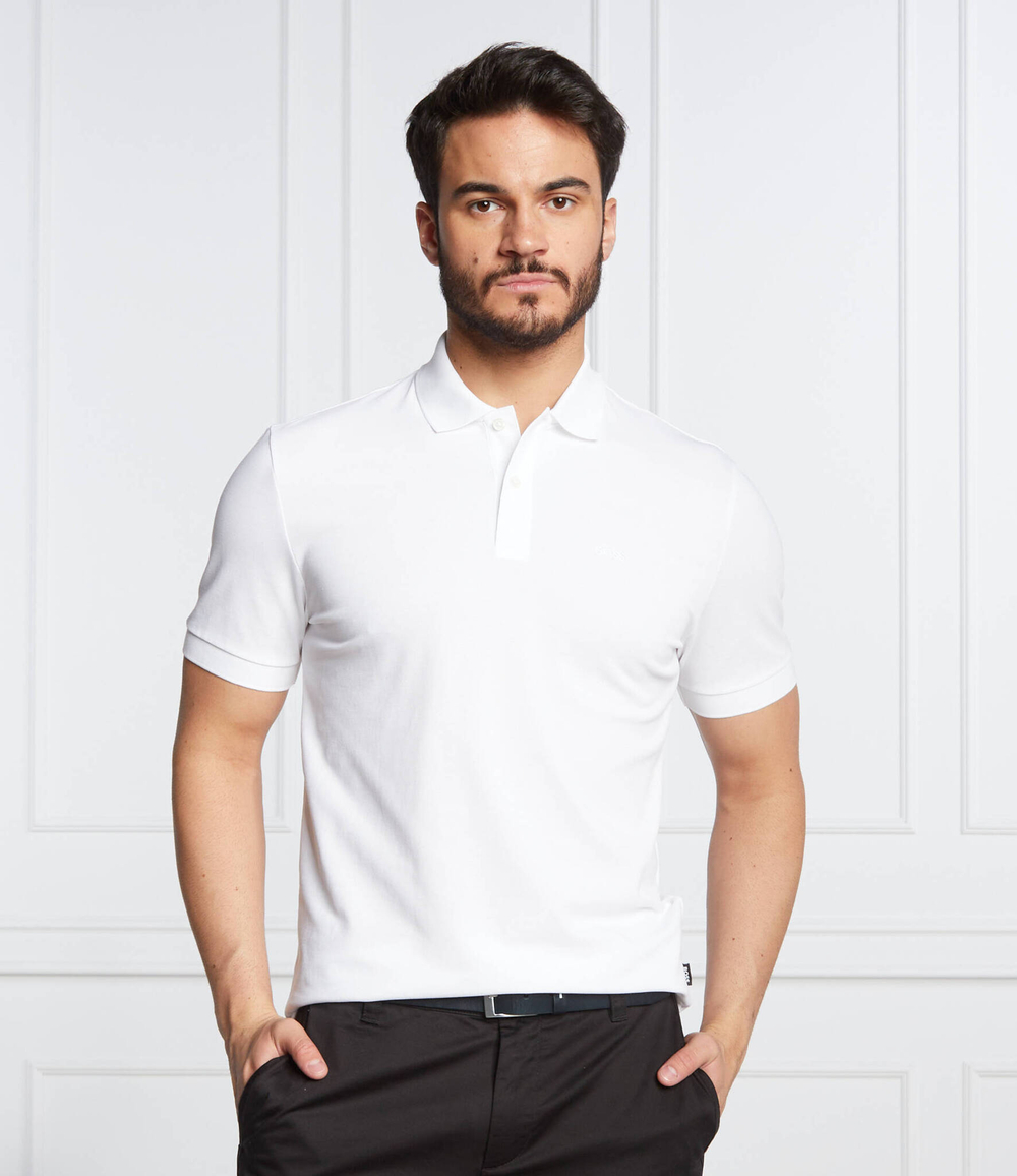 поло pallas BOSS BLACK - белый(50468362)