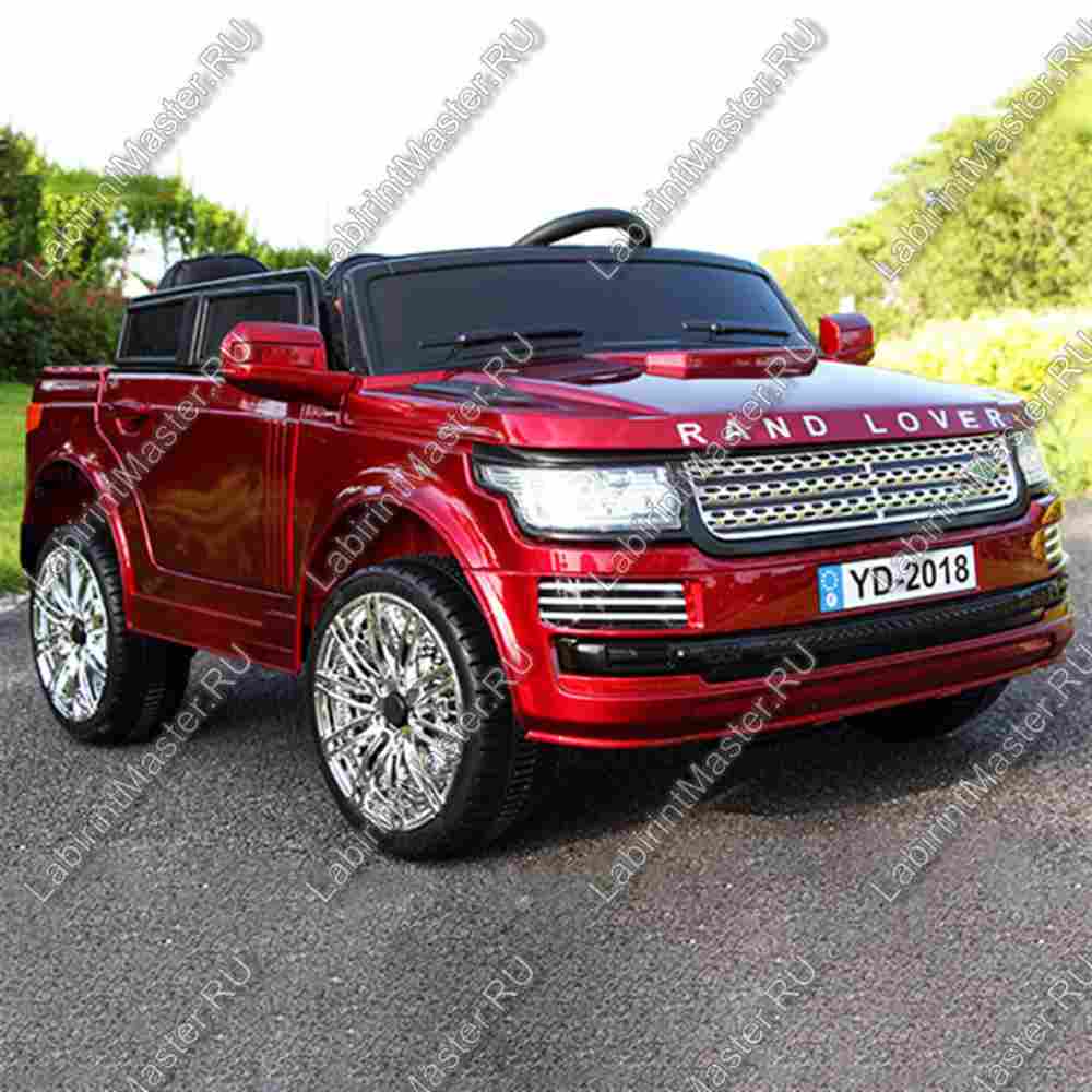 Детский электромобиль "Lover Rand YD-2018" красный