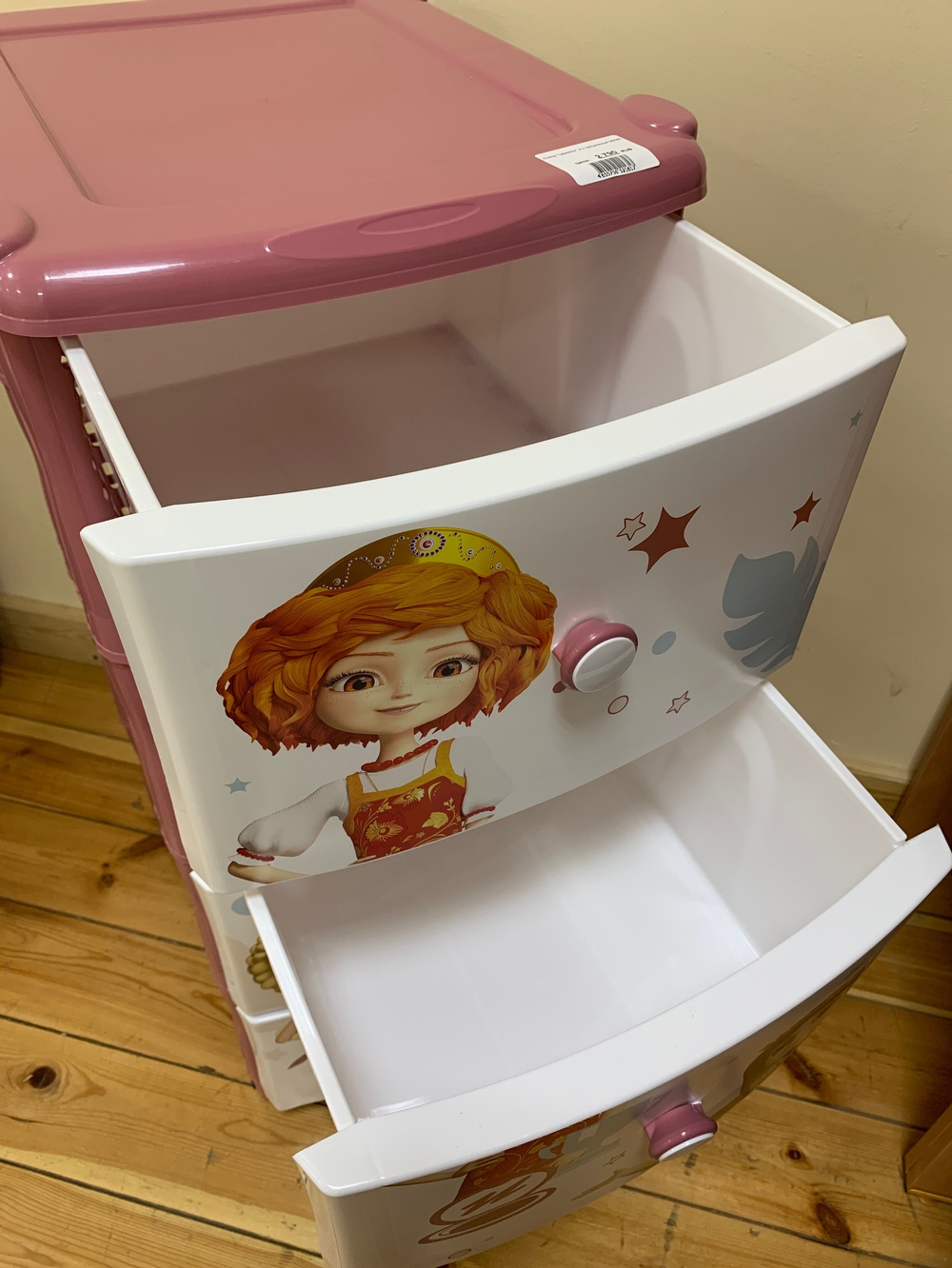 Комод "Царевны" 4-х секционный М8560