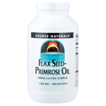 Source Naturals, масло семян льна и первоцвета, 180 капсул