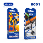 Кабель Yookie EC01 USB - Lightning