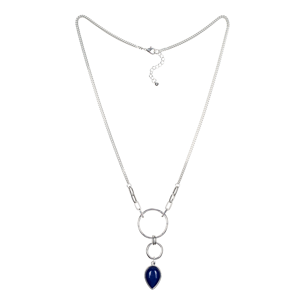 Колье Fiore Luna NATURAL LAPIS LN3171-2 BL/S