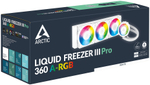 Кулер Arctic Liquid Freezer III Pro 360 A-RGB (White) ACFRE00188A https://www.arctic.de/en/Liquid-Freezer-III-Pro-360-ARGB-White/ACFRE00188A