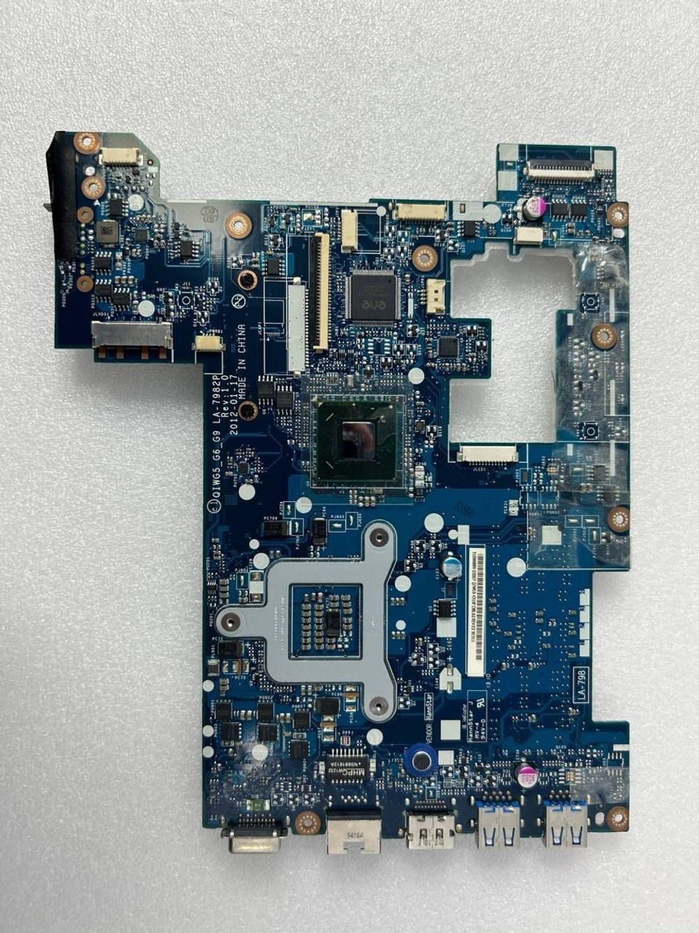Материнская плата для ноутбука Lenovo G580 QIWG9 W8 UMA 1000M (90001508), оригинал